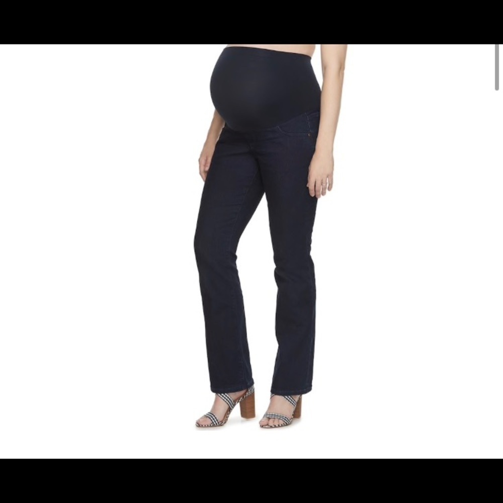 Maternity a:glow Full Panel Slim‎ Bootcut Jeans